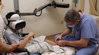 Virtual Reality Goggles Help Entertain and Distract Young Patients