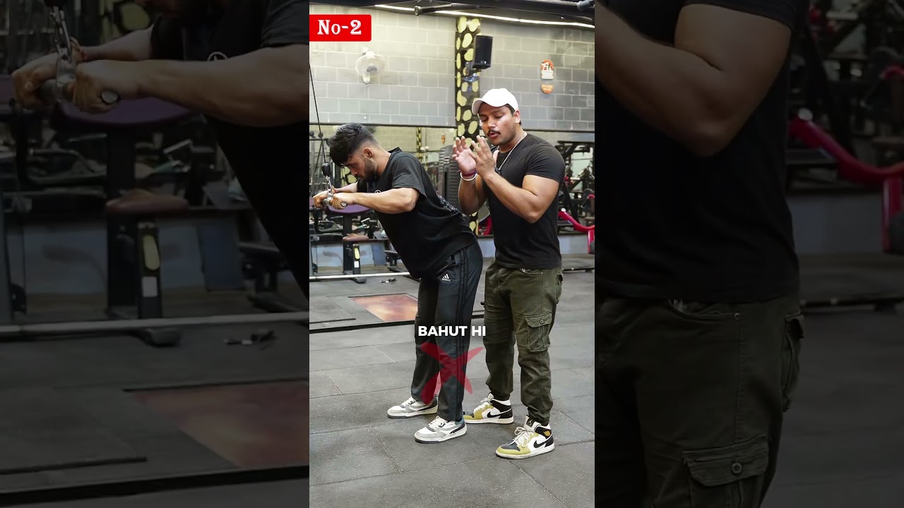 4 Tricep Pushdown Corrections ✅❌ #gym #shortvideo #shorts