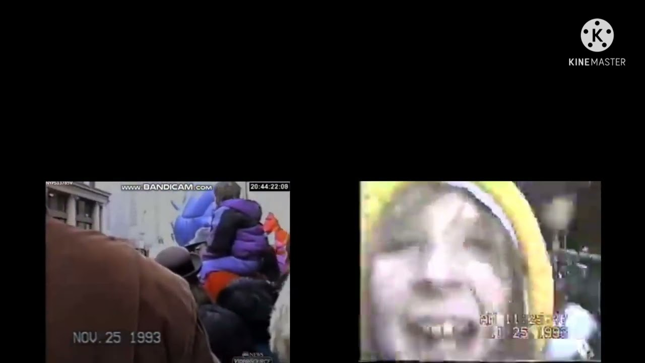 Macy's parade Sonic accident 1993 all angles (updated) (footage only)