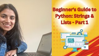 Strings and Lists in Python: The Ultimate Beginner's Guide (Part 1) #pythonprogramming #python