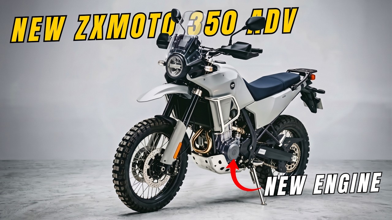 2027 ZXMOTO 350 Adventure — 130kg, Under $2,200, Coming Soon