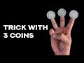 Coin Magic:  3 Coin Trick Tutorial