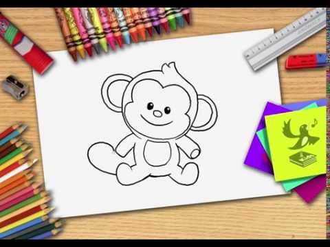 Video: Wie Zeichnet Man Einen Affen In Etappen