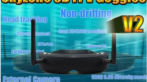 Skyzone 3D FPV Goggles V2