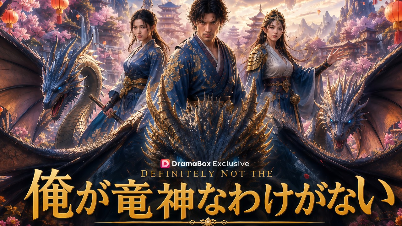 俺が竜神なわけがない | 最弱の清掃員が伝説の竜を目覚めさせた#dramabox #ai #aivideo