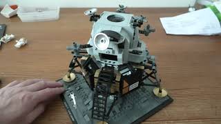 Review Lego Creator Nasa Apollo 11  Lunar Lander SET 10266 4K