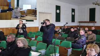 Закриття 35-ї та початок 36-ї сесії Світловодської міської ради 8-го скликання.