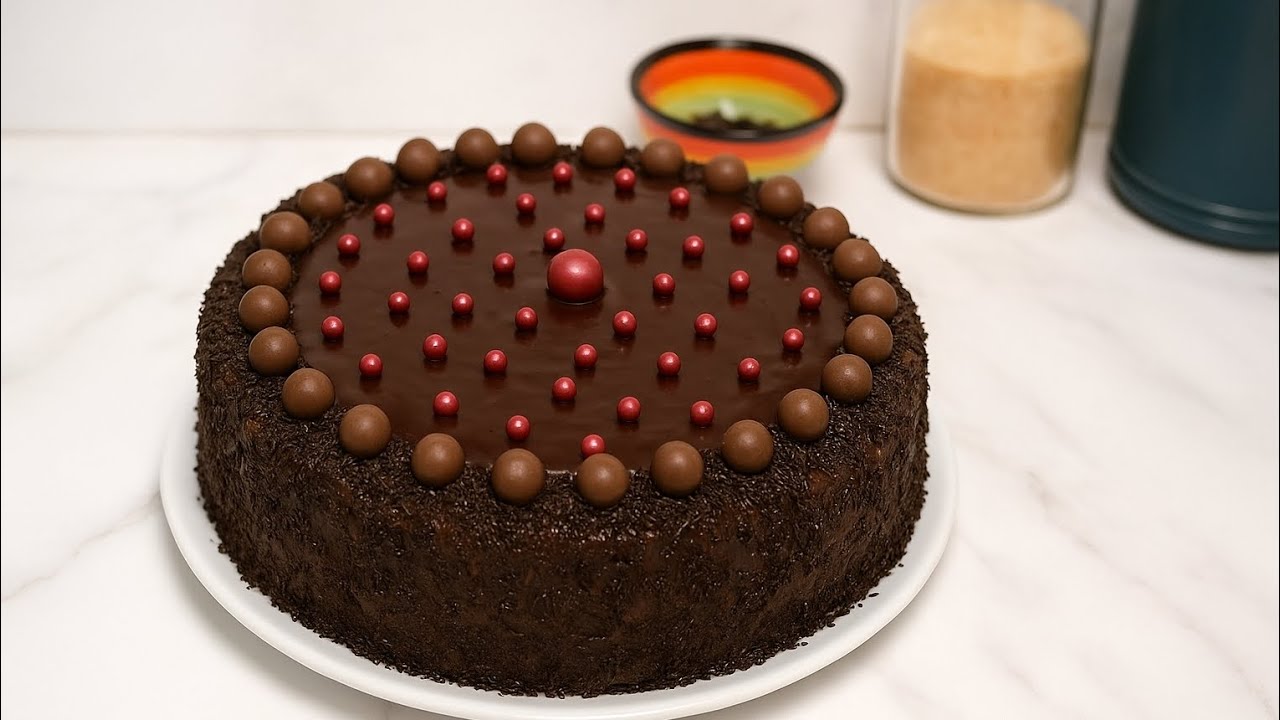كيك مول عجيب بالشوكولاتة 😍 كيكة فخمة وطرية بنكهة لا تقاوم | تحلية سهلة واقتصادية