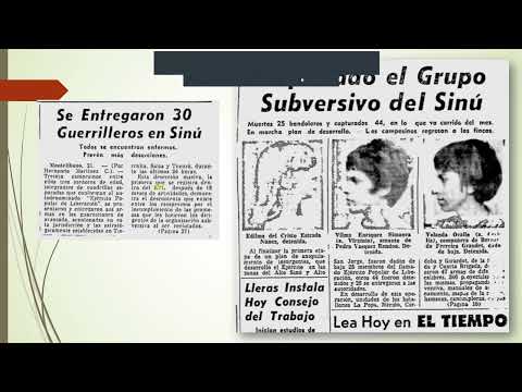 Ataques terroristas del Epl en el Alto San Jorge de Córdoba entre 1969 y 1970