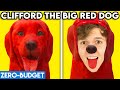 CLIFFORD THE BIG RED DOG WITH ZERO BUDGET! (CLIFFORD FUNNY MOVIE PARODY BY LANKYBOX!)