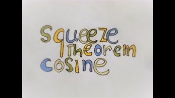 Limit Infinity - Squeeze Theorem Cosine