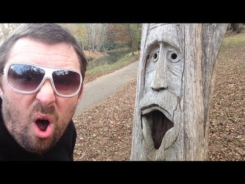 TheDailyWoo - 509 (11/22/13) Creepy Tree Carvings !