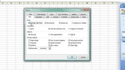 How to Remove "Getting Started" From Microsoft Excel : Microsoft Word & Excel