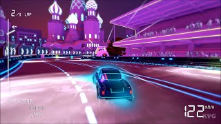Electro Ride: The Neon Racing - Starry Night - Moscow Gameplay (PC HD) [1080p60FPS] screenshot 2