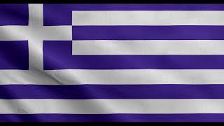 Greece Flag Waving 4K Loop Free Download