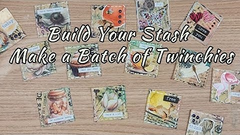 Build Your Stash/ Mass Make Twinchies using Easy Backgrounds