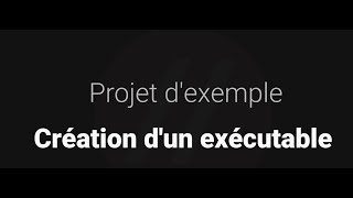 Creation d'un executable Python