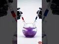 Red + Blue Mixing in Water… The Result is SO Satisfying 💜#satisfying #colormixing #viralshorts