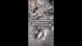 Atenție la știrile false: Arena Națională, intactă după concertul lui Max Korj