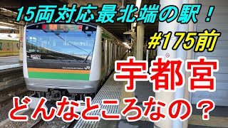【行先探訪175前】よくある行先「宇都宮」ってどんなところなのかレポートします！（路線紹介編）