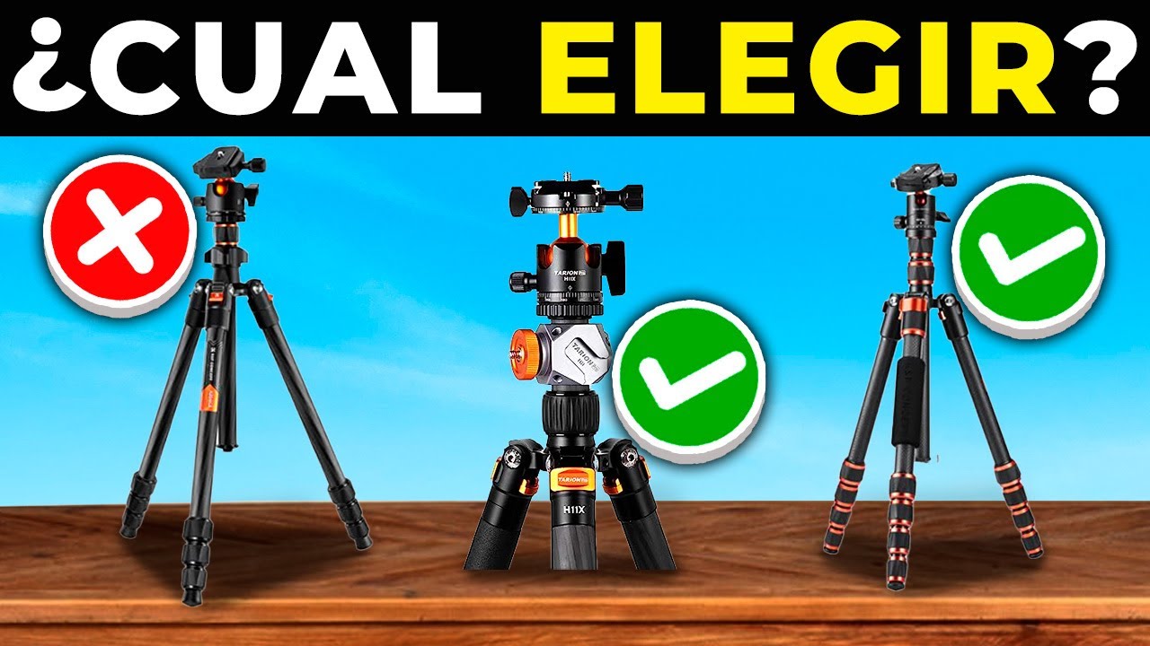 ✅ Los 5 MEJORES TRÍPODES Para CÁMARAS Fotograficas 2026 | Calidad Precio AMAZON