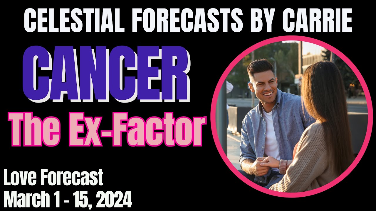 CANCER LOVE FORECAST ♋ THE EX FACTOR | MARCH 1 - 15, 2024