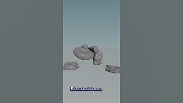 Simulation Real Life #vfx #cgi #houdini #cinema4d