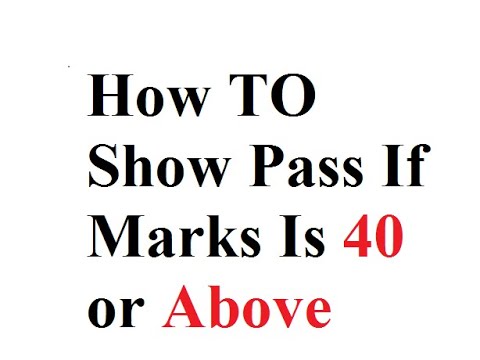 How to show pass if marks is 40 or above using if statement in c++ [URDU][HINDI][ENGLISH]