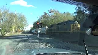 #8145 CSX Q414-27 Mix Freight train