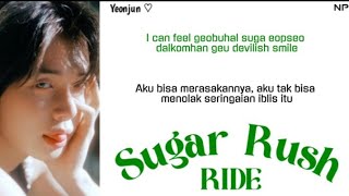 (SUB INDO) TXT [투모로우바이투게더] - 'Sugar Rush Ride' LYRICS