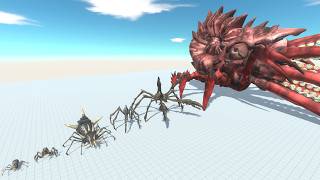 Ultimate Evolution Spider Battle - Giant Spiders vs Infernal Monsters and Mutant Primates screenshot 3