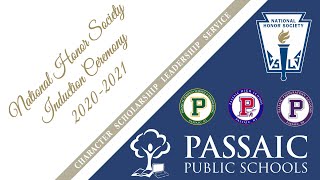 Passaic Public Schools - 2021 National Honor Society Induction Ceremony