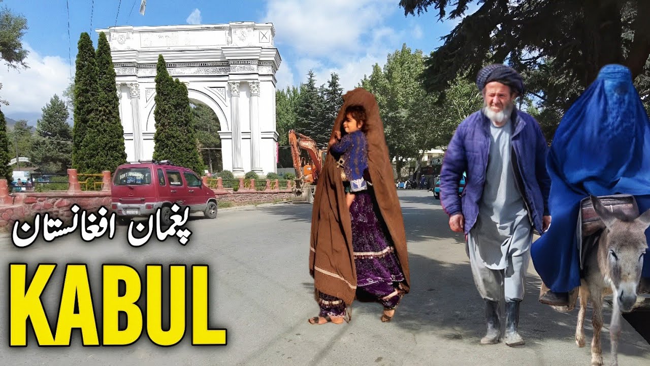 Afghanistan Walking Tour in The Most Beautiful Valley | Paghman 4K UHD