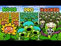 Plants vs Zombies! (NOOB vs PRO vs HACKER)