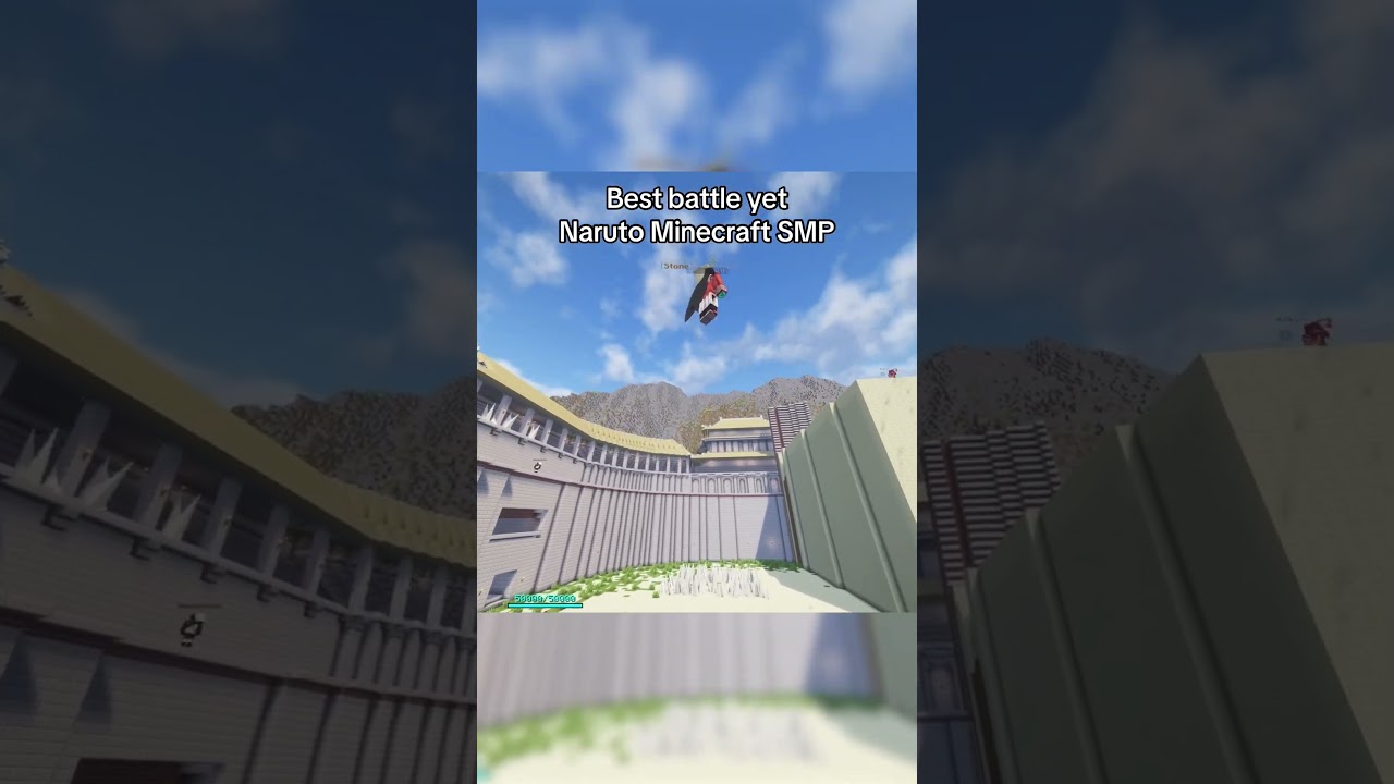 This is the best battle yet in our iceeramen Naruto Minecraft smp!