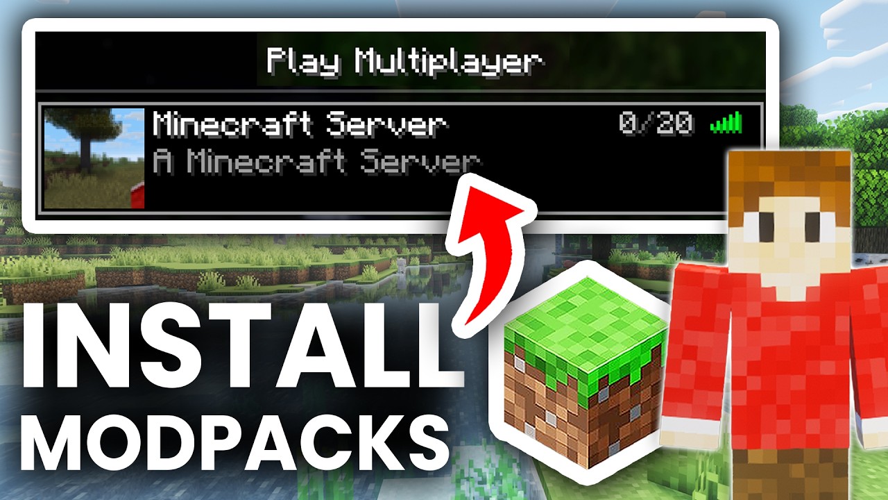 java edition server modpack - java edition support -... How To Install Modpacks On Minecraft Server - Step By Step - YouTube