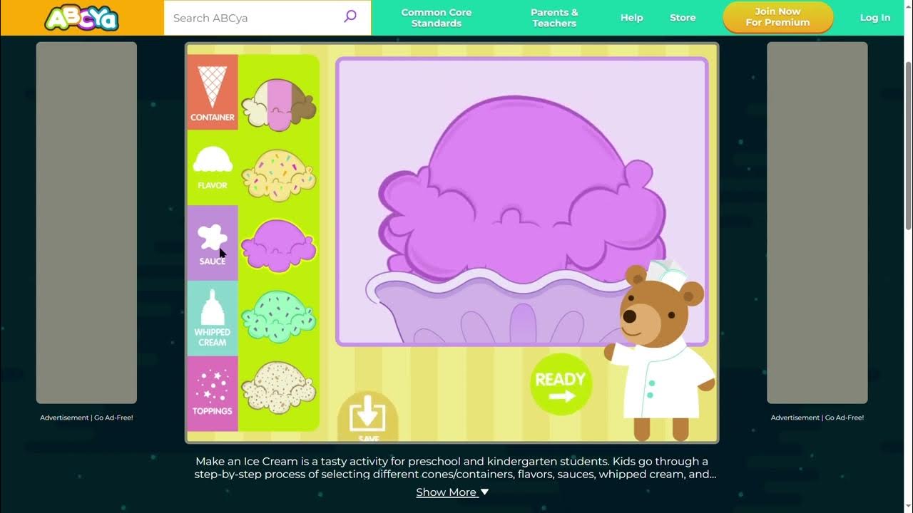 Make an Ice Cream • ABCya! - YouTube