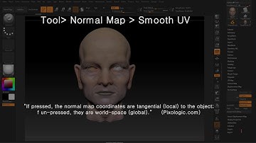 [ZBrush to Maya 003] - Generating a normal map