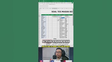 Soal tes masuk kerja tuh gampang kan?! #vlookup #tutorialexcel #excel #belajarexcelpemula