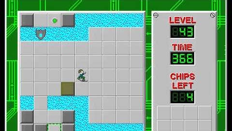 CCLP3 level 43 solution - 339 seconds