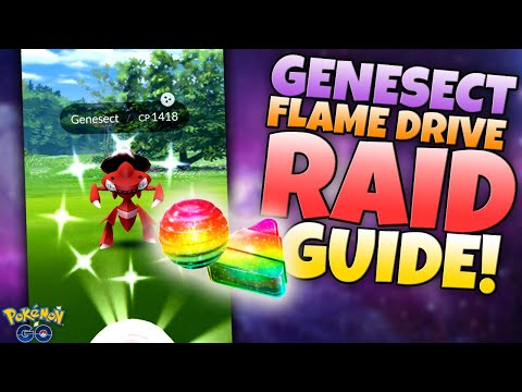 Pokemon GO Shiny Burn Drive Genesect guide