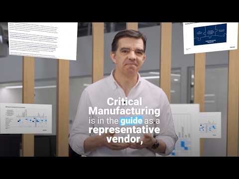 Video Gartner 2026 MES Market Guide: Why Critical Manufacturing Was Recognized as a Representative Vendor