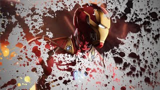 Paint Brush Effects - Marvel iron man  - Adobe Photoshop Tutorial screenshot 3