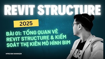 [Revit Structure 2025 Bài 1] Làm Chủ Giao Diện & 09 Kỹ Thuật Thị Kiến BIM Cho Người Mới Bắt Đầu