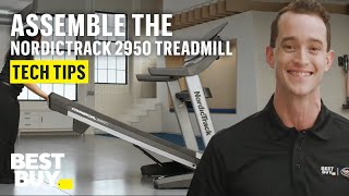 Assembling Your NordicTrack 2950 Treadmill  Tech Tips from Best Buy