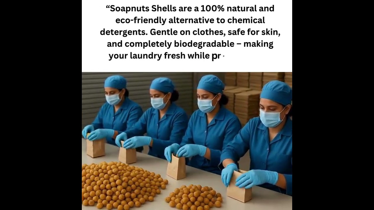 Herbal RMY Golden Brown Soapnut Shells – Safe, Chemical-Free , Natural Cleanser & Non-Toxic Product