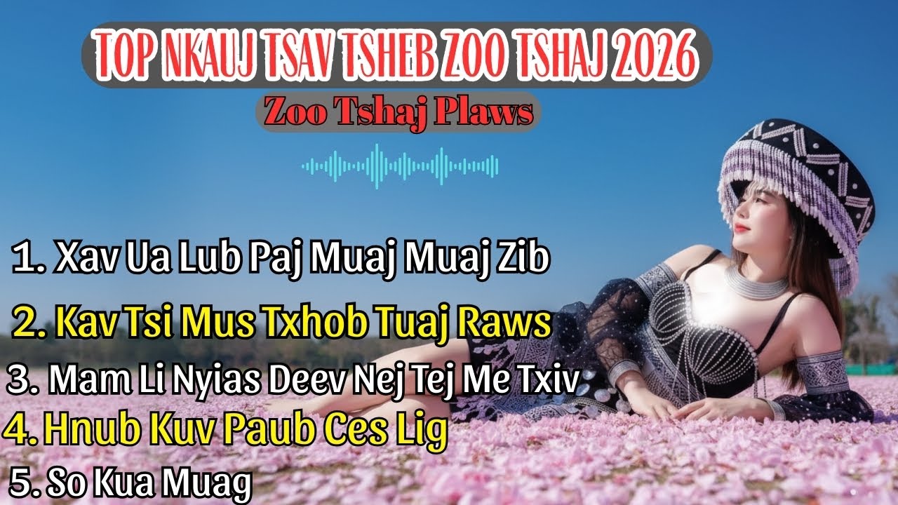 Top 5 Zaj Suab Nkauj Lom Zem Kho Siab Heev 2026 (Cover) II Hmong EDM  Music 