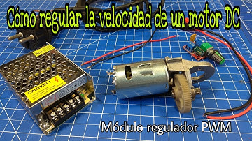 CÓMO REGULAR LA VELOCIDAD DE UN MOTOR DC (CONTROLADOR PWM) 2ª PARTE