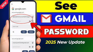 How to See Gmail ID Password 2025 | See Gmail account Password 2025