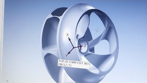 Mastercam Multi axis Project